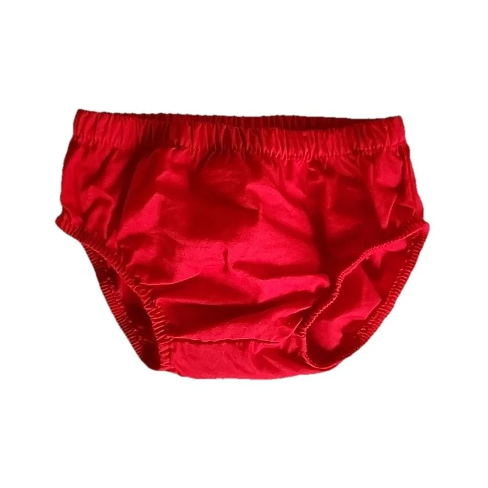 Holiday Dress Bloomers Sweater Christmas Party‎ 3 Piece Red Infant Girls Sz 3M